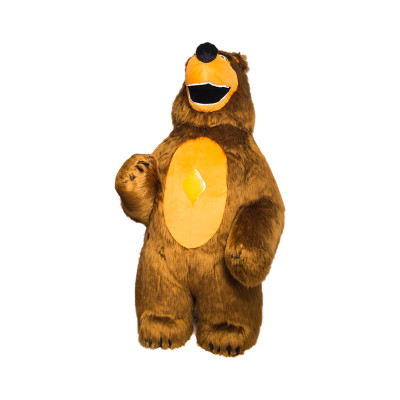 Przebranie dmuchane, kostium - Niedźwiedź (Masza i Niedźwiedź)